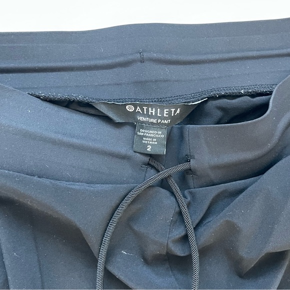 Athleta Venture Jogger Pant, Black Size 2 - Picture 8 of 9